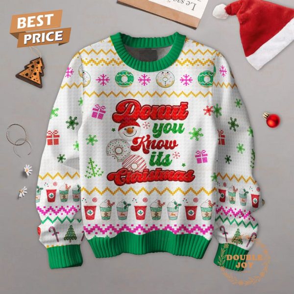 Christmas Donut You Know Its Sweater