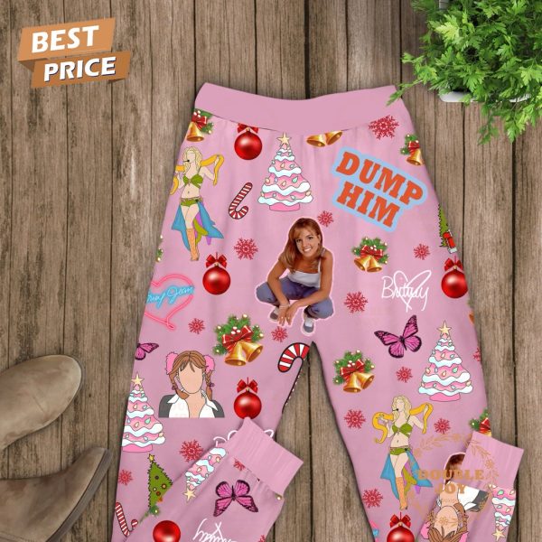 Britney Spears Tell Me My True Love Is Near Fleece Pajamas Set