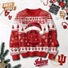 Miami Hurricanes Merry Christmas Orange Sweater