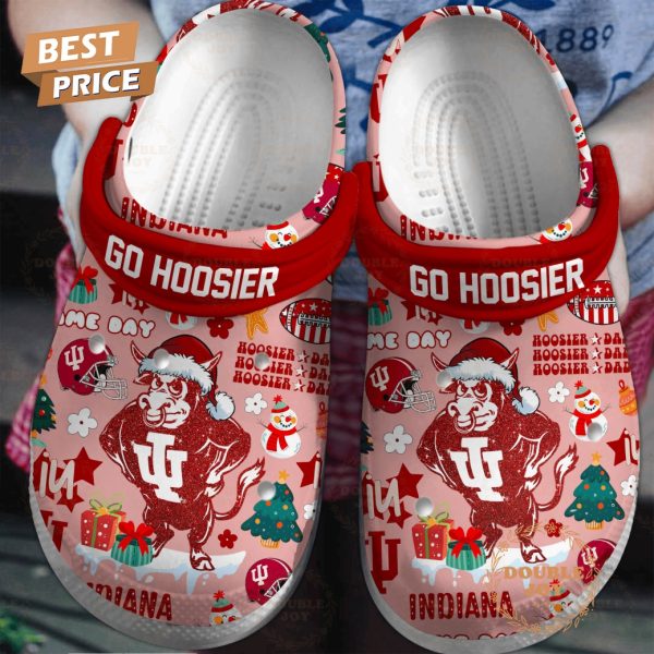 Indiana Hoosiers Came Day Christmas Crocs