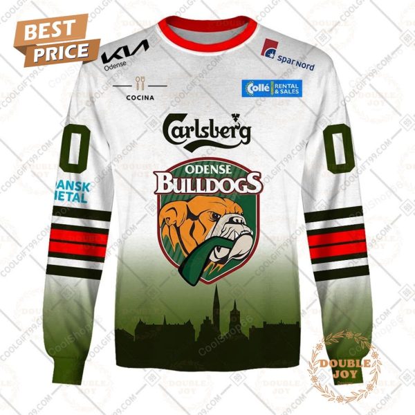 Odense Bulldogs Jersey Style Hoodie