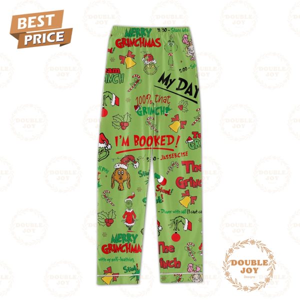 The Grinch I’m Booked! Merry Grinchmas Pajamas Set