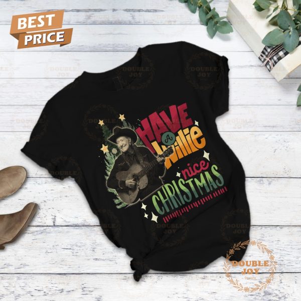 Have Willie Nelson Nice Christmas Feeling Good Fleece Pajamas Set