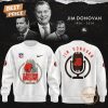 Jim Donovan Cleveland Browns 68 Years 1956-2024 Baseball Jacket