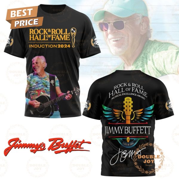 Jimmy Buffett Rock & Roll Hall Of Fame Musical Excellence Award T-Shirt, Hoodie