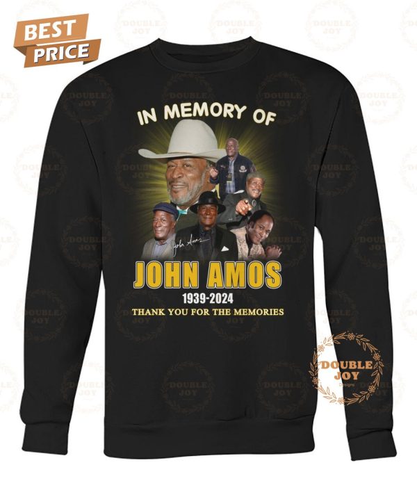 John Amos In Memory Of 85th 1939-2024 Thank You For The Memories T-Shirt