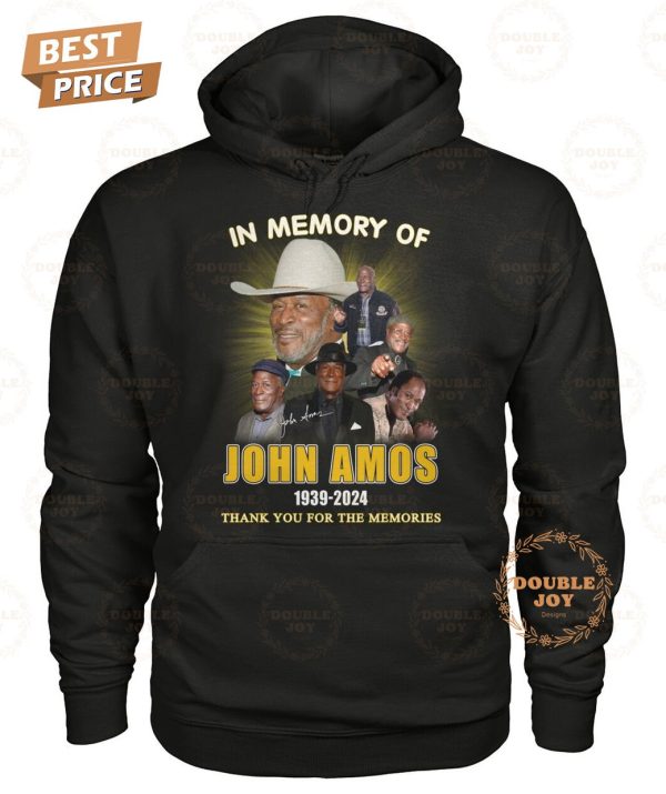 John Amos In Memory Of 85th 1939-2024 Thank You For The Memories T-Shirt