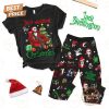 Just Waiting For Jelly Roll Christmas Fleece Pajamas Set