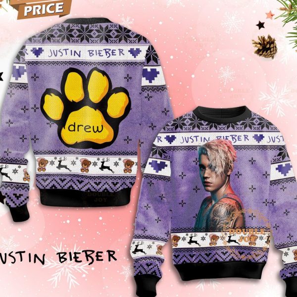 Justin Bieber 2024 Christmas Sweater