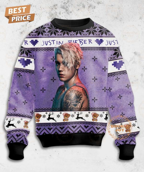 Justin Bieber 2024 Christmas Sweater