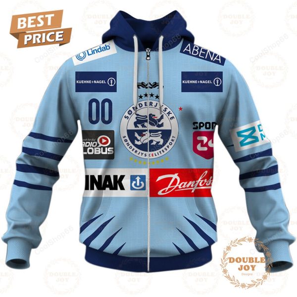 SonderjyskE Ishockey Jersey Style Hoodie