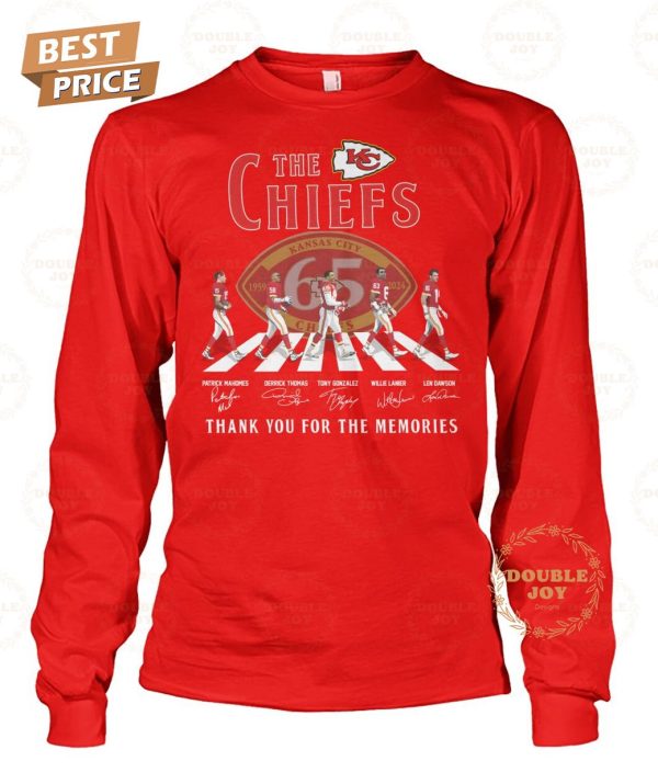 Kansas City Chiefs 65th 1959-2024 Thank You For The Memories T-Shirt