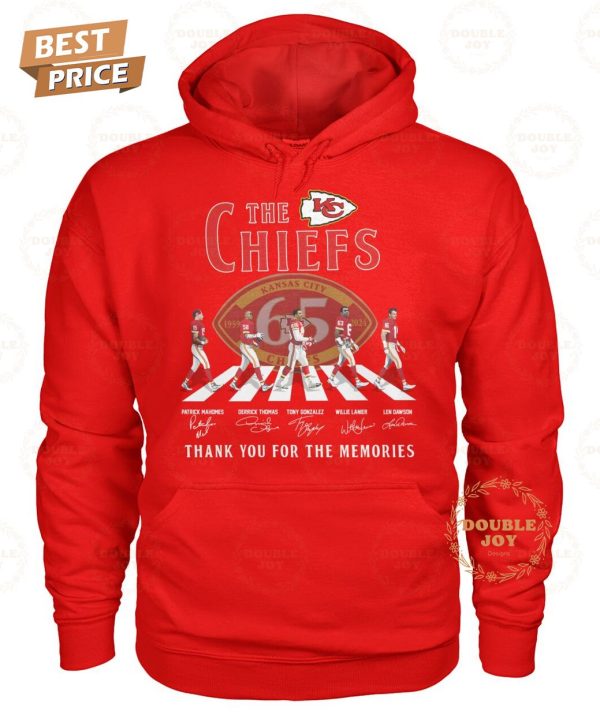 Kansas City Chiefs 65th 1959-2024 Thank You For The Memories T-Shirt