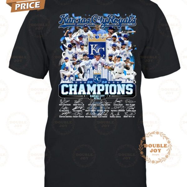 Kansas City Royals 2024 Champions T-Shirt