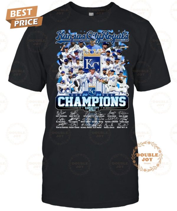 Kansas City Royals 2024 Champions T-Shirt