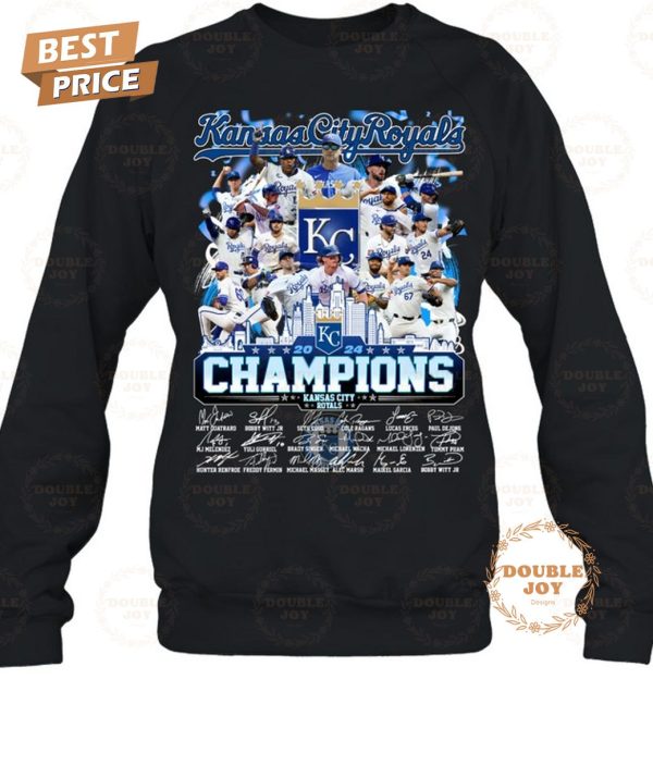 Kansas City Royals 2024 Champions T-Shirt