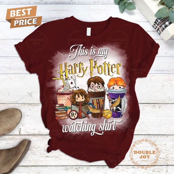 This Is My Harry Potter Watching Shirt Fleece Pajamas Set