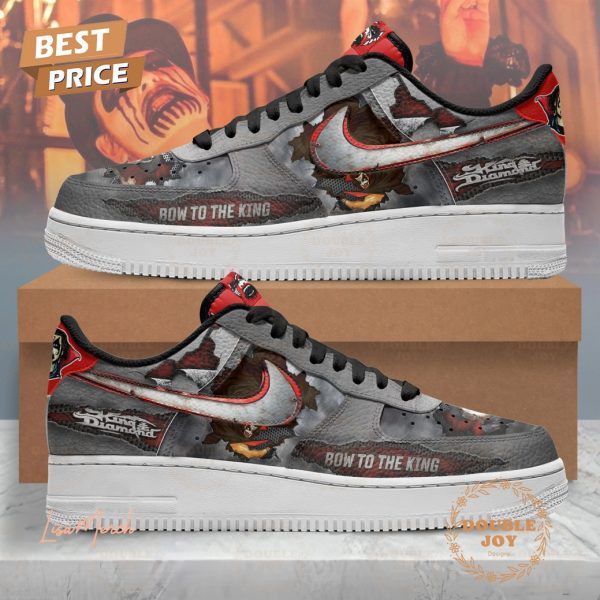 King Diamond Bow To The King Air Force 1 Sneakers