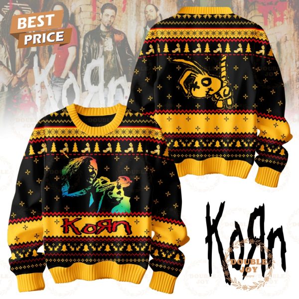 Korn Band Merry Christmas 2024 Sweater