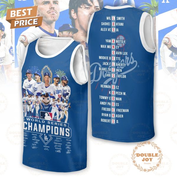 2024 World Series Champs LA Dodgers T-Shirt, Hoodie – Blue