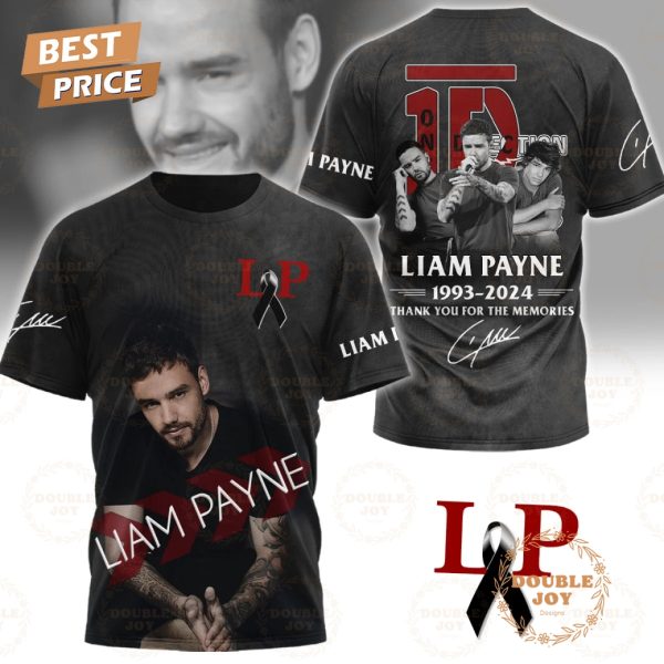 Liam Payne 1D 1993-2024 Thank You For The Memories T-Shirt, Hoodie