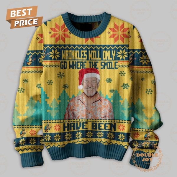 Jimmy Buffett Wrinkles Will Only Go Where The Smile Have Been Sweater