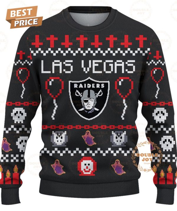 Las Vegas Raiders 2024 Halloween Sweater