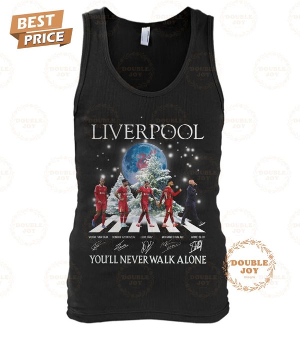 Liverpool You’ll Never Walk Alone Christmas 2024 T-Shirt