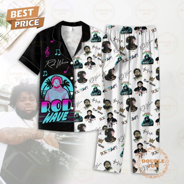 Rod Wave Fashionable Loungewear for Music Enthusiasts 2024 Pajamas Set