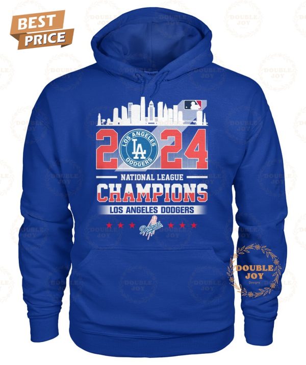 Los Angeles Dodgers 2024 National League Champions T-Shirt