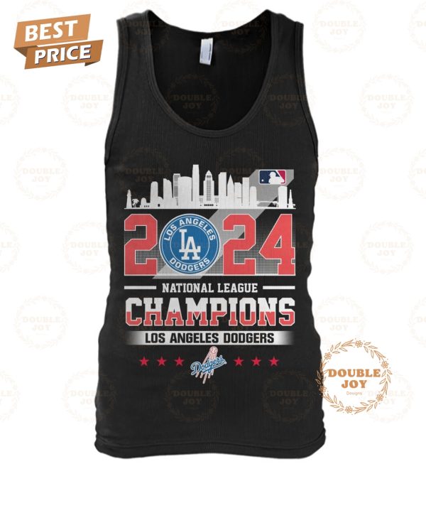 Los Angeles Dodgers 2024 National League Champions T-Shirt