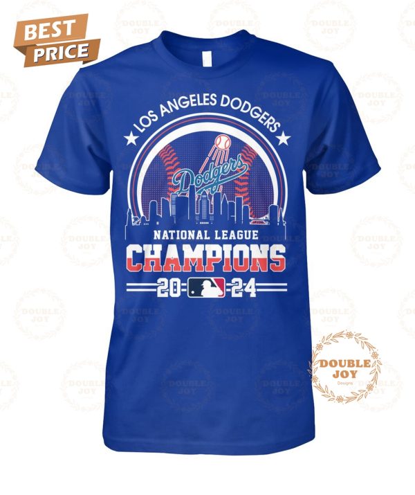 Los Angeles Dodgers National League Champions 2024  T-Shirt