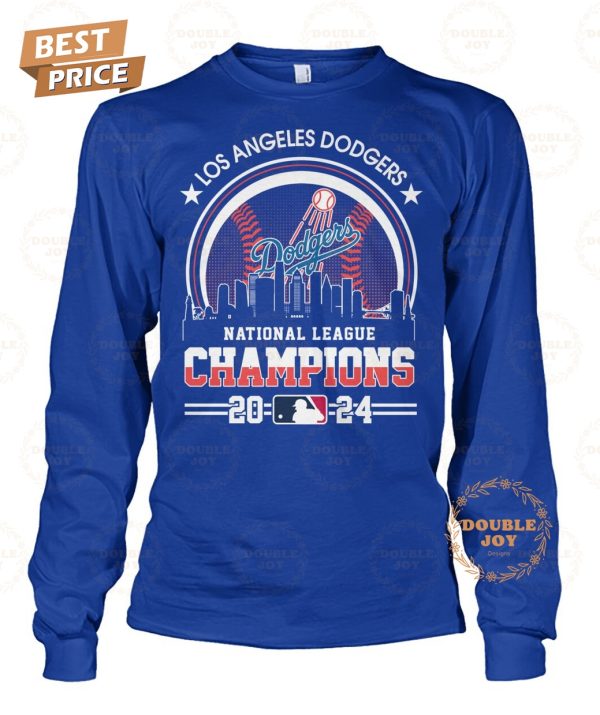 Los Angeles Dodgers National League Champions 2024  T-Shirt