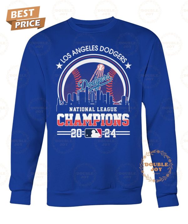 Los Angeles Dodgers National League Champions 2024  T-Shirt