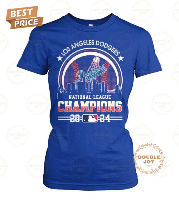 Los Angeles Dodgers National League Champions 2024  T-Shirt