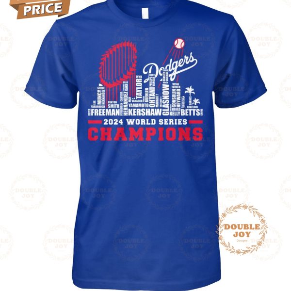 Los Angeles Dodgers World Series Champions 2024 T-Shirt