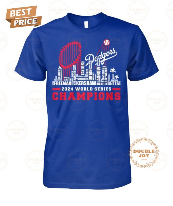 Los Angeles Dodgers World Series Champions 2024 T-Shirt