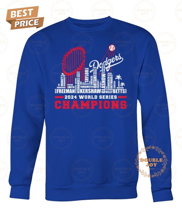 Los Angeles Dodgers World Series Champions 2024 T-Shirt