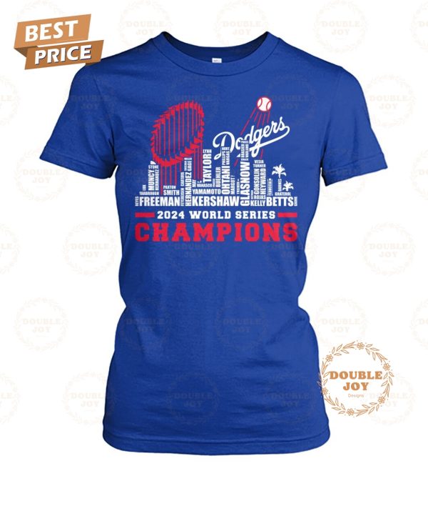 Los Angeles Dodgers World Series Champions 2024 T-Shirt