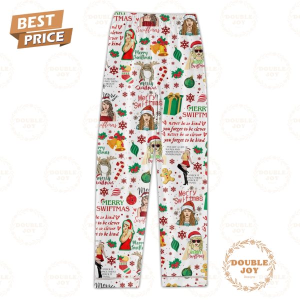 Taylor Swift Never Be So Kind You Forget To Be Clever Never Be So Clever You Forget To Be Kind Christmas Pajamas Set