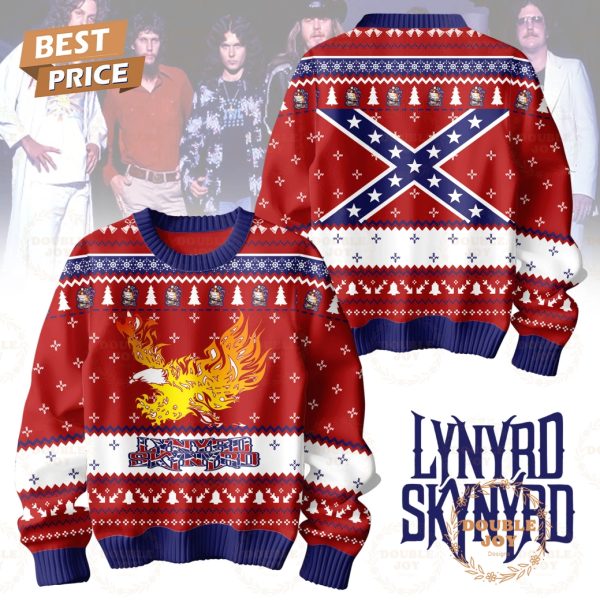 Lynyrd Skynyrd Rock Band Merry Christmas Sweater