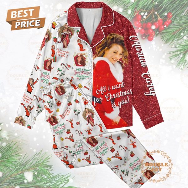 Mariah Carey All I Want For Christmas Is You Pajamas Set