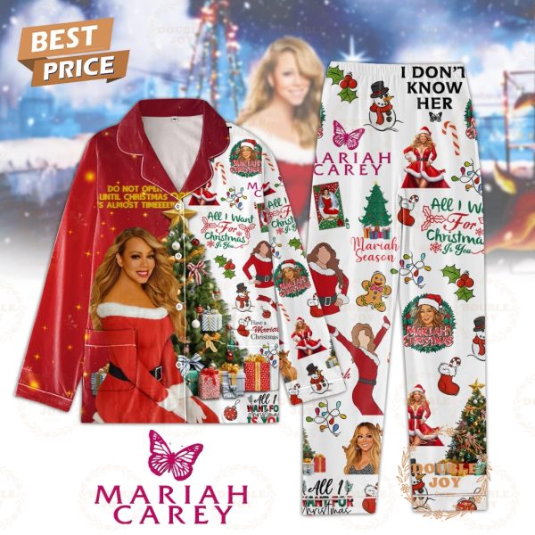 Mariah Carey Do Not Open Until Christmas It’s Almost Timeeee!!! Pajamas Set