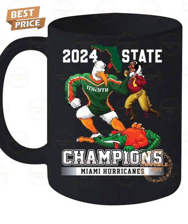 Miami Hurricanes 2024 State Champions T-Shirt