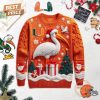 miami hurricanes merry christmas orange sweater 2 Go4TF.jpg