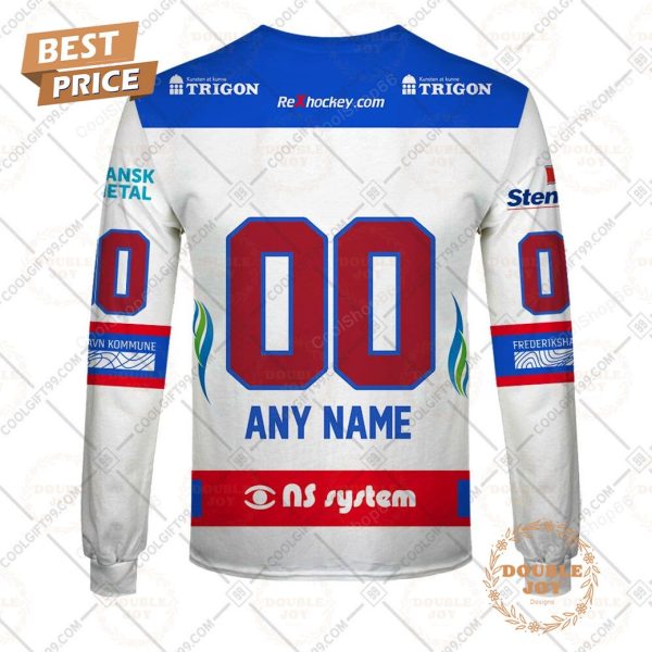 Frederikshavn White Hawks Jersey Style Hoodie