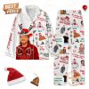 One Direction Pop Band Ow! Never Thought I’d Hurt So Bad Gettin’ Over You And Ow! You’re Givin Me A Heart Attack Merry Christmas Pajamas Set