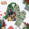 Morgan Wallen Tour Merry Christmas Pajamas Set – Red