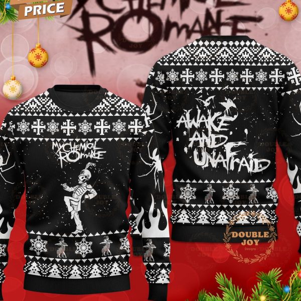 My Chemical Romance Awake And Unafraid Christmas Sweater