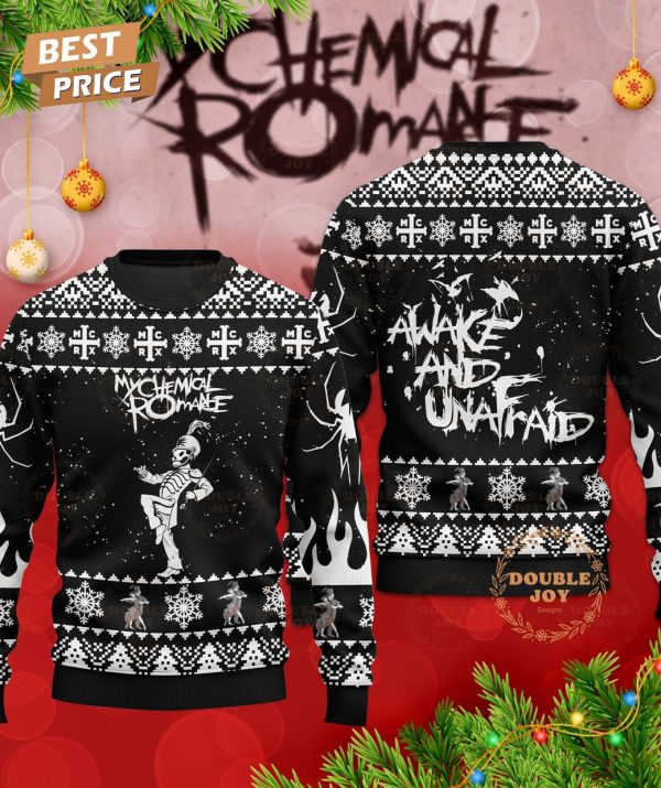 My Chemical Romance Awake And Unafraid Christmas Sweater